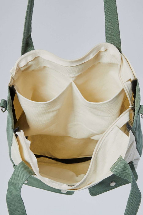 Zoozie Bags Bolsa Tote de Lona Verde
